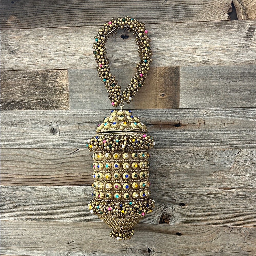 Ramla Bling Bling Handmade Beaded Crystal Bag Brand New! - Picture 2 of 10
